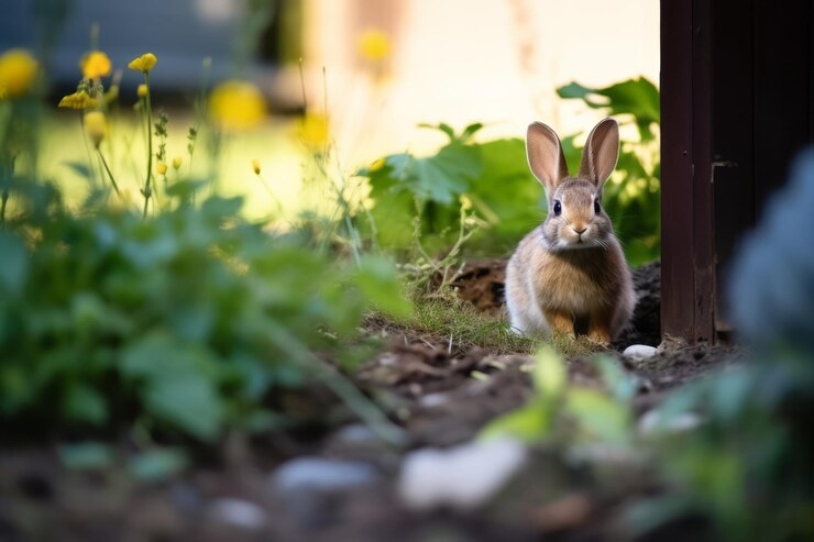 can angora rabbits live outside