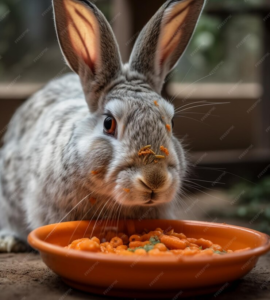 can rabbits eat cooked chicken